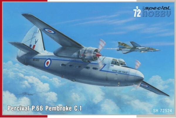 Hunting Percival P66 Pembroke Mk C1 Cold war (RAF) (REISSUE with new markings!) SH72524